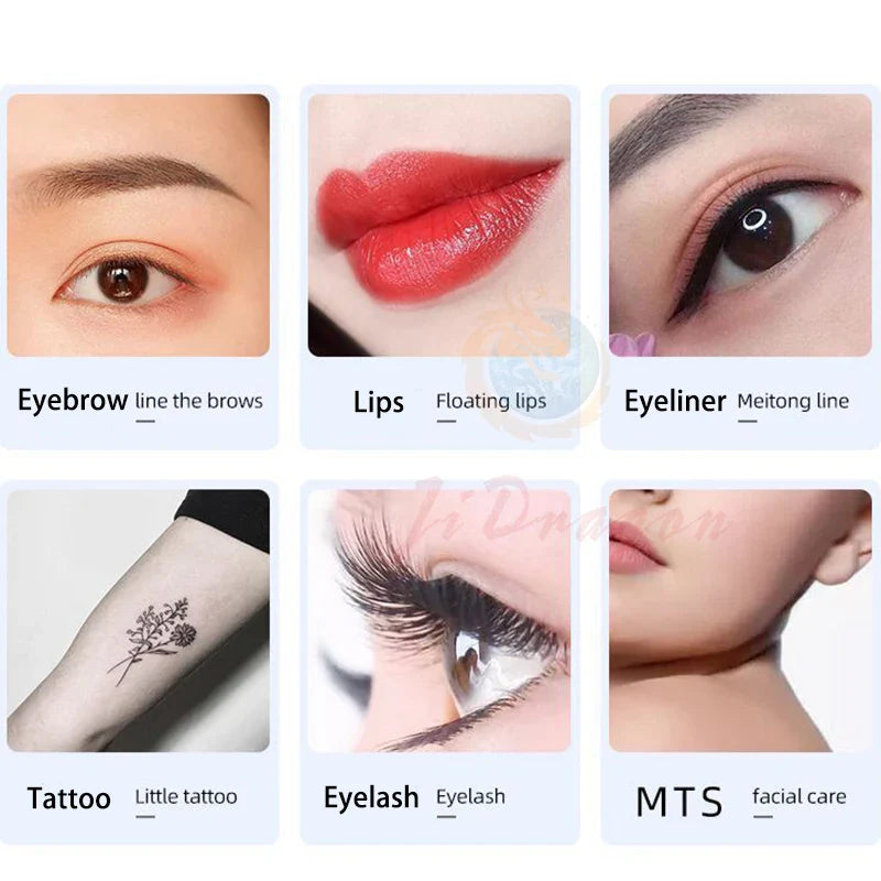 Wireless PMU Machine — Professional Permanent Makeup Tattoo Pen for Eyebrows, Eyeliner & Lips
