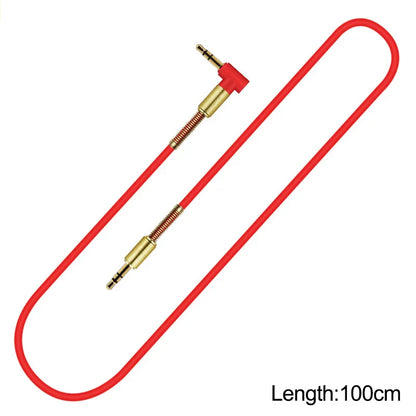 3.5mm Male-to-Male Audio Aux Cable — For Samsung Car Headphone & Speaker Wire