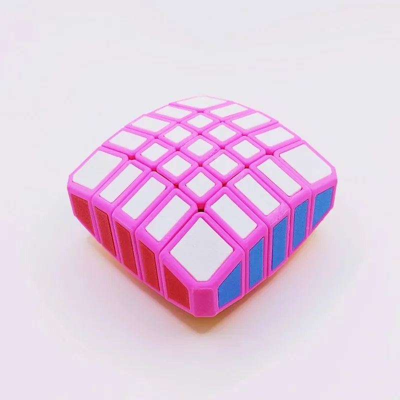 Zcube Zepuzzles 1×4×4 Floppy Cube Puzzle - 3D Printed Irregular Twisty Brain Teaser