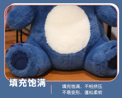 30cm Cute Bear-to-Disney Stitch Plush Toy – Soft Stuffed Cartoon Animal Doll, Perfect Birthday & Christmas Gift