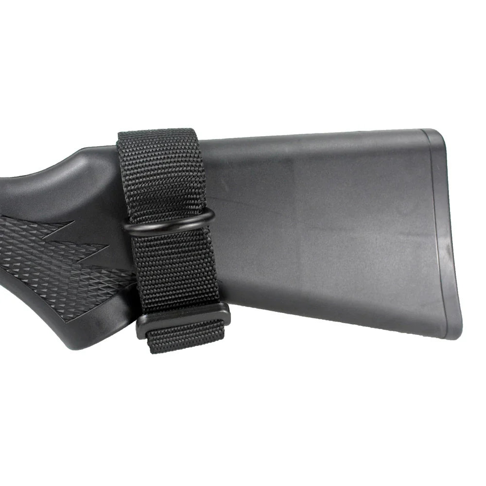 Airsoft Buttstock Sling Adapter - Gun Strap & Strapping Belt for Tactical Rifles