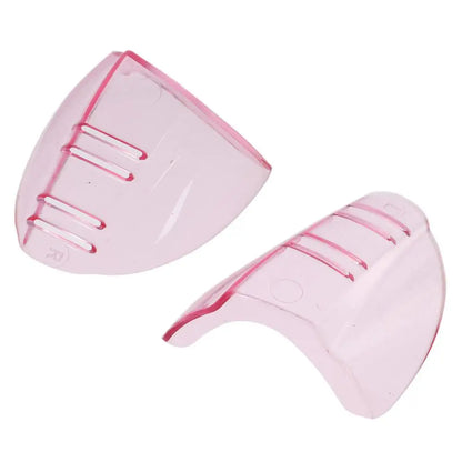 Safety Eye Glasses Side Shields — Clear Flexible Protective Side Covers for All Eyeglasses & Goggles