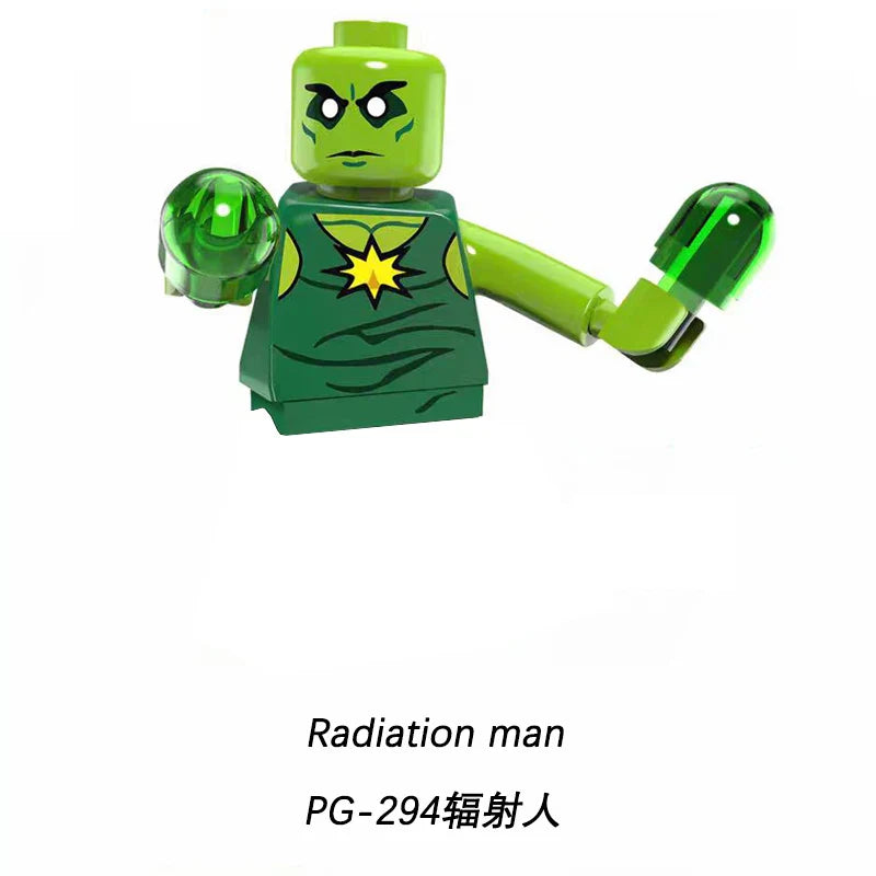 Marvel Superhero Mini Building Blocks – Captain America & Joker Two-Faced Man Movie Toy for Kids