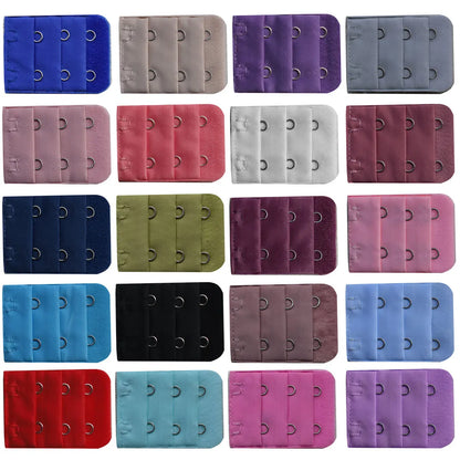 3.8cm 2-Hook Bra Extender Clip – Adjustable Back Belt Buckle for Women’s Underwear & Soft Bra Extension