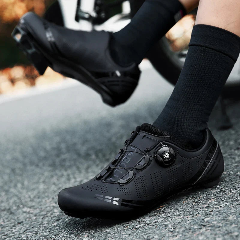 LiXingMing Road Cycling Shoes — Men & Women Racing Sneakers with SPD Cleats