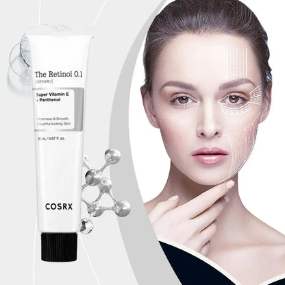 Pure Retinol 0.1% Night Face Cream – Niacinamide & Hyaluronic Acid Moisturizer for Skin Renewal and Nourishment