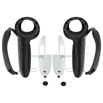 Handle Control for Meta Quest 3S – Strap Controller Grip with Battery Open Touch & Bumper Shelf Accessory