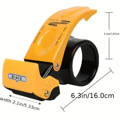 Heavy-Duty Handheld Tape Dispenser - Automatic Cutting & Sealing Box Packaging Tool