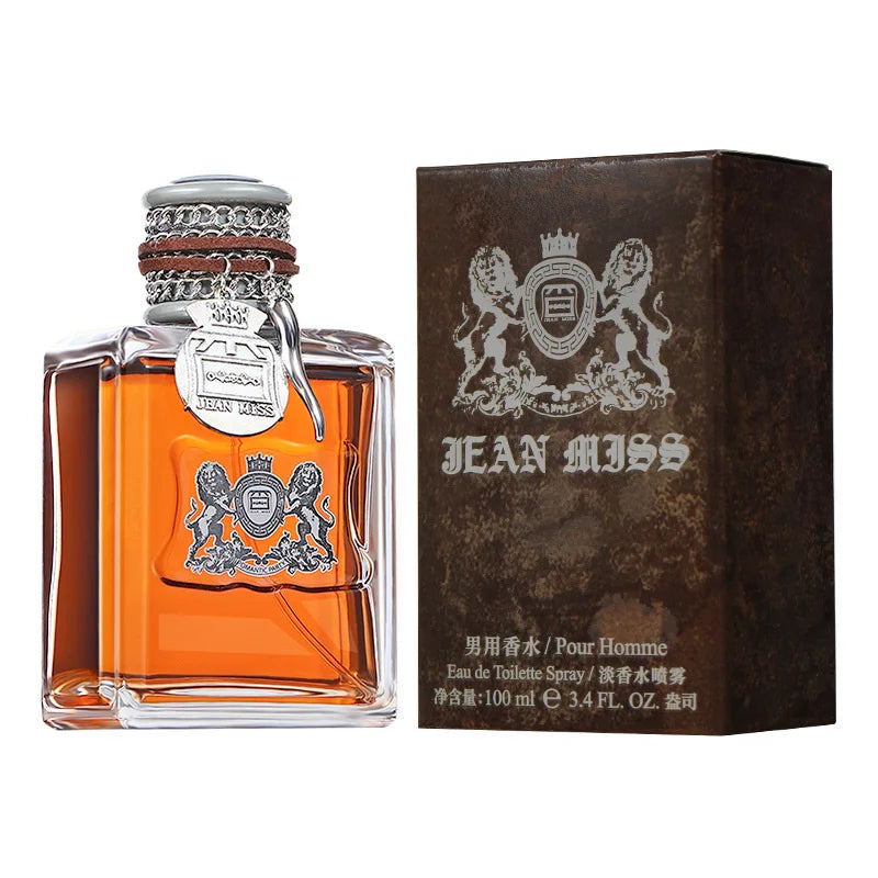 Oud Wood and Sandalwood Men's Perfume Spray - Flirting Pheromone, Long-Lasting Romance, Ideal Valentine's Day Gift