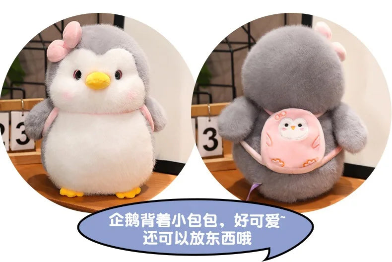 Soft Fat Penguin Plush Toy – Cute Stuffed Animal Doll for Home Decoration & Birthday Gift