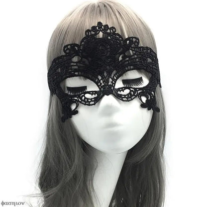 Halloween Lace Velvet Mask — Sexy Unisex Masquerade Eye Mask for Party, Prom, Costume & Cosplay Gifts