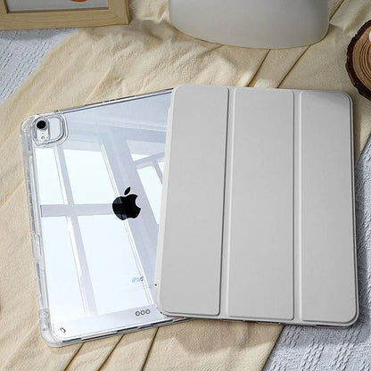 iPad Protective Case - 2025 Air 11 M3 M4 Pro 11 Inch Cover with Apple Pencil Holder for iPad 10th 9th Generation
