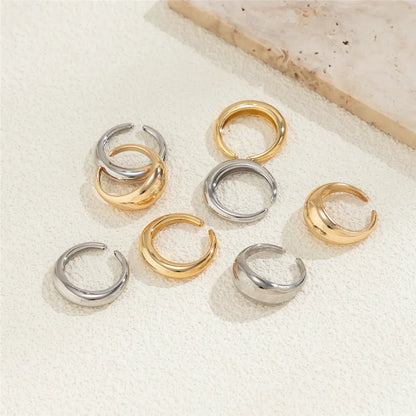 8Pcs/Set Creative Water Drop Rings for Women – Vintage Geometric Adjustable Open Finger Rings, Couple Wedding Accessories