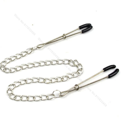 Stainless Steel Nipple Clip Accessories – Butterfly Style Metal Body Jewelry for Couples