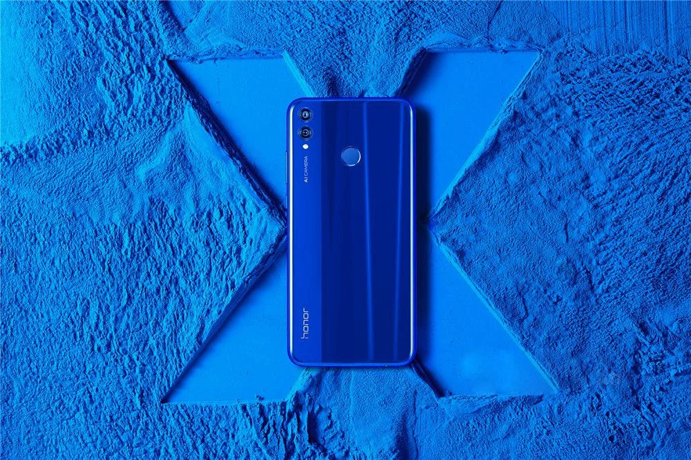 HONOR 8X Smartphone Global Firmware – 6.5" Display, Qualcomm Qilin 710, 20MP Rear Camera, Fingerprint Sensor Used Phone