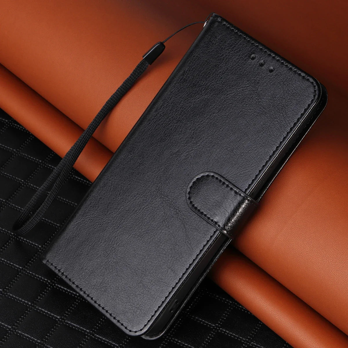 Artificial Leather Wallet Flip Case with Card Slot – Phone Case for Redmi Note9 Pro, Note11, Note13 4G & Note13 Pro 5G
