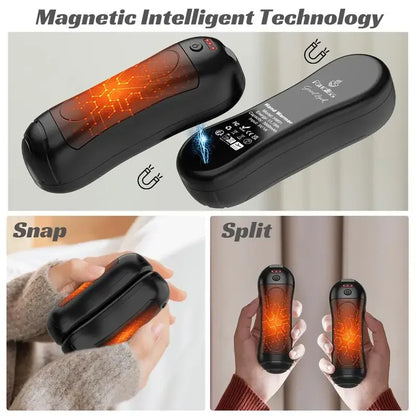Xiaomi Magnetic Electric Hand Warmer – Portable Durable Heater with 3-Level Temperature Control