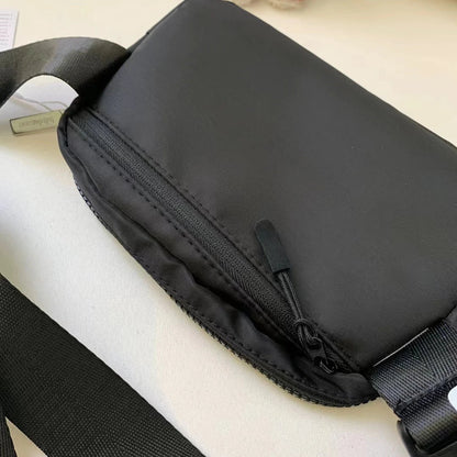2024 Sports Logo Belt Bag: Women's Fanny Pack for Outdoor Activities - Fitness, Crossbody, Chest Pack with Money Pocket for Leisure and Style!