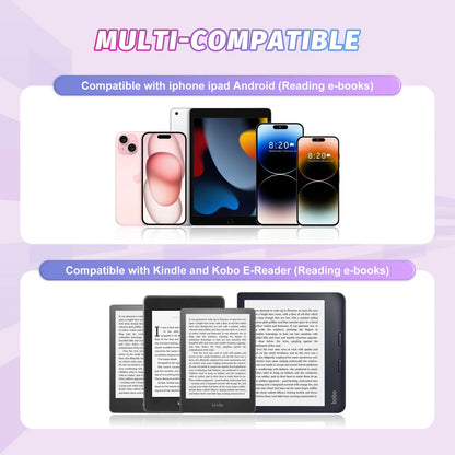 RF Remote Page Turner for Kindle & Kobo — Automatic Page Flipping Device for eReaders and Tablets
