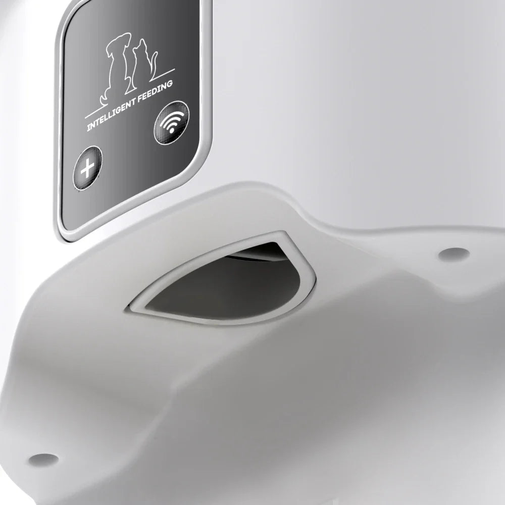 4L WiFi Smart Pet Feeder – Automatic Cat & Dog Food Dispenser (No 5V 1A Plug)