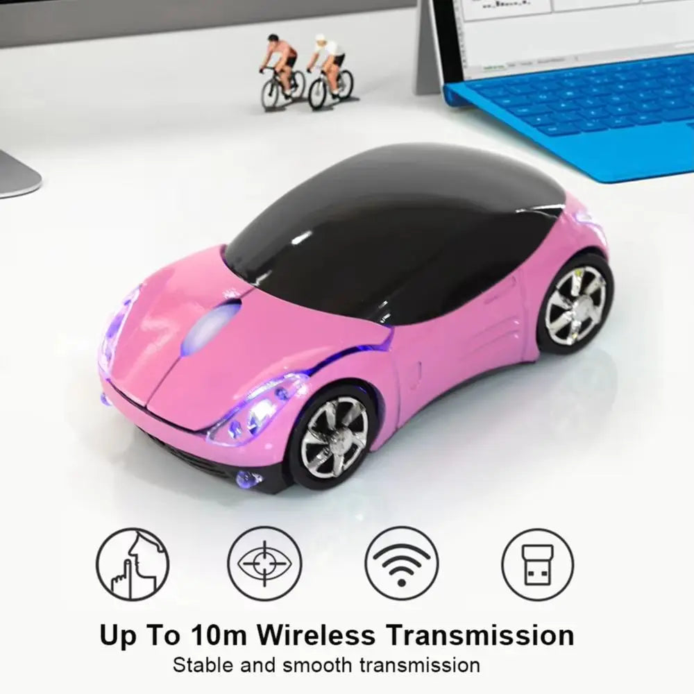 2.4G Wireless Optical Mouse - 1600DPI Portable Mouse for PC, Mac, Tablet & Office