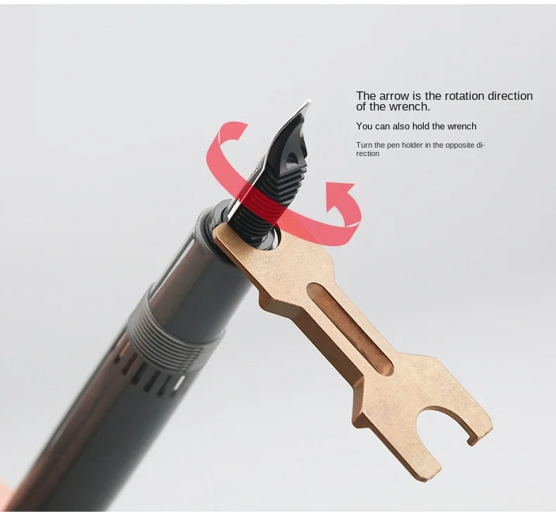 MAJOHN P136 Pen Piston Disassembly Tool — For Repairing & Modifying Pen Tips and BOCK Assembly