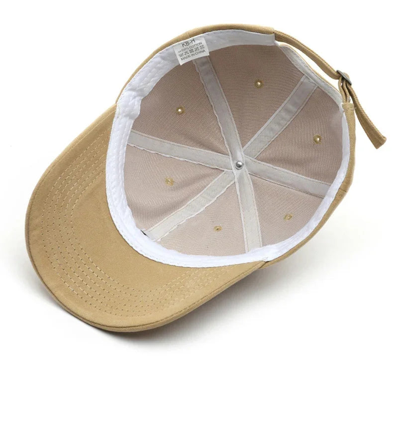 Spring Summer Polar Bear Embroidery Baseball Cap – Unisex Cotton Snapback Sun Hat