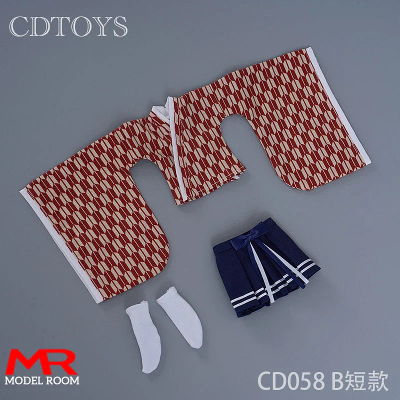 CDToys CD058 1/6 Scale Female Witch Kimono Costume – Doll Clothes for 12" Soldier Action Figures
