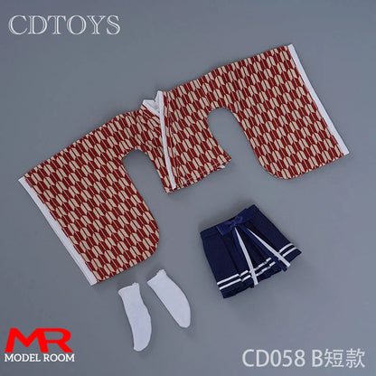 CDToys CD058 1/6 Scale Female Witch Kimono Costume – Doll Clothes for 12" Soldier Action Figures