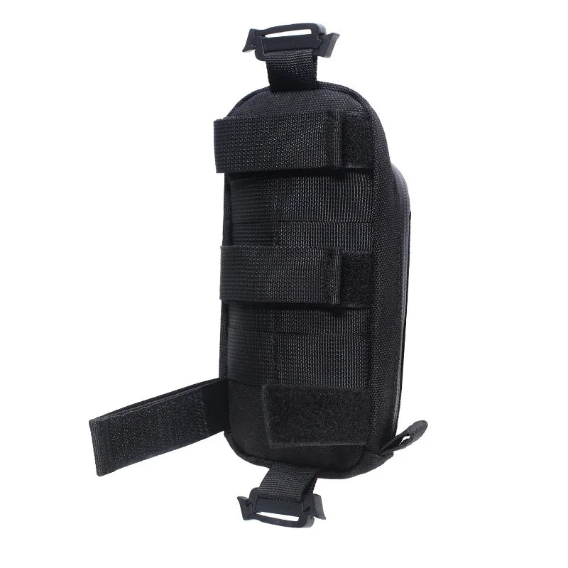 Tactical Molle Pouch Shoulder Strap Bag: Military EDC Tool Phone Holder - Outdoor Hiking Hunting Waist Pack Backpack Accessory