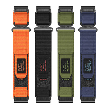 Rugged Nylon Quick Fit Watch Band — Compatible with Garmin Fenix E 8/7X/7/6/6X/5/5X/3HR