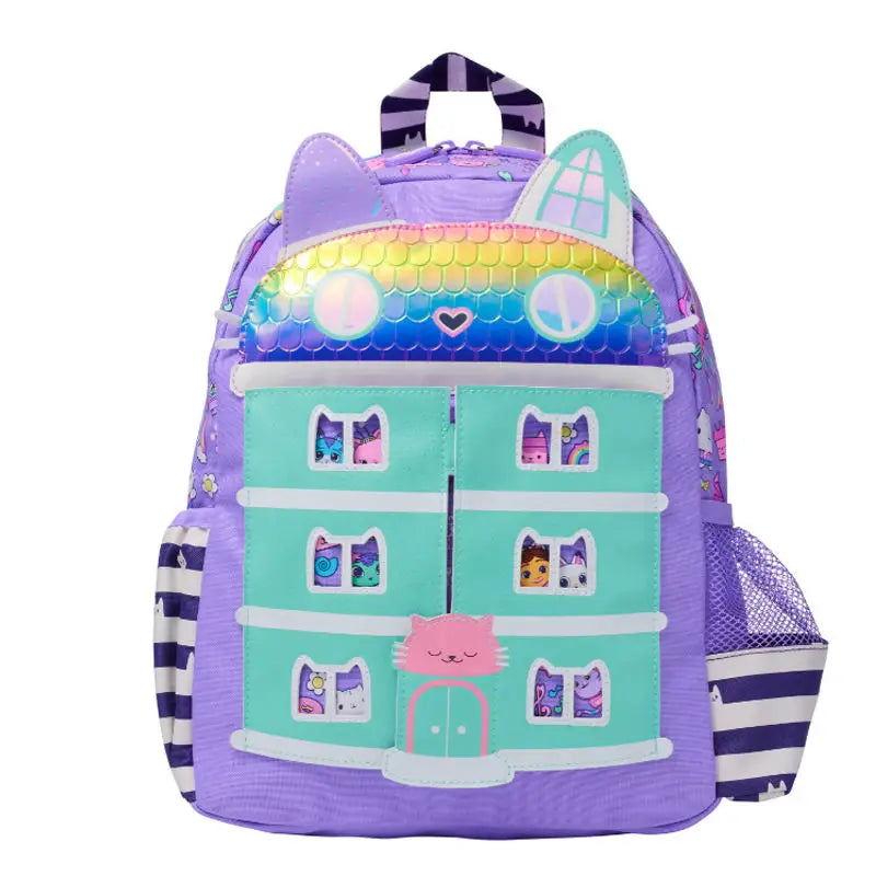 New Australia Smiggle Gabby Schoolbag Set – Girls Shoulder Backpack with Meal Bag, 14-Inch, Perfect Semester Gift