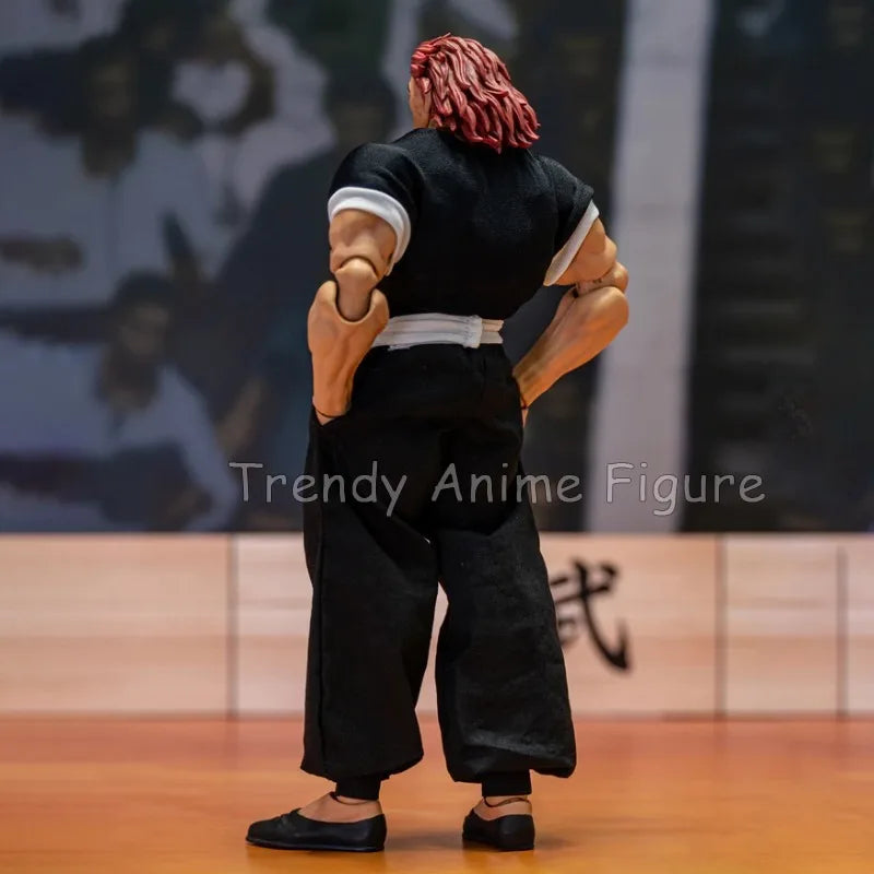 ST Baki Hanma Son of Ogre Action Figure — Yuujiro Hanma PVC Movable Anime Model Toy