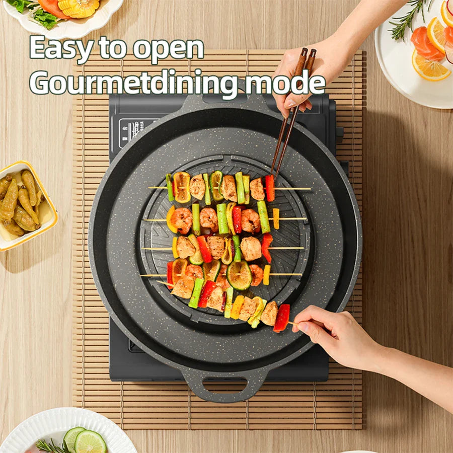 Cassette Gas Stove — 2900W Portable Outdoor & Household Grill for Camping, Kitchen, and Barbecue