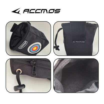 ACCMOS Portable Arrow Quiver Pouch – Waist Carry Archery Storage Holder for Hunting & Shooting