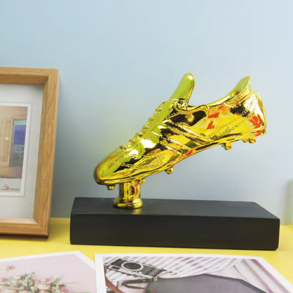 Golden Boot Trophy – Football World Cup Souvenir, Goalkeeper Award & Game Decoration Craft Ornament