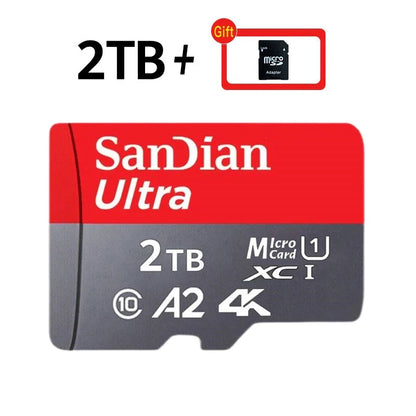 SanDian High-Speed SD & Micro SD Card – 256GB, 512GB, 1TB, 2TB Memory for Phone, Drone & Devices