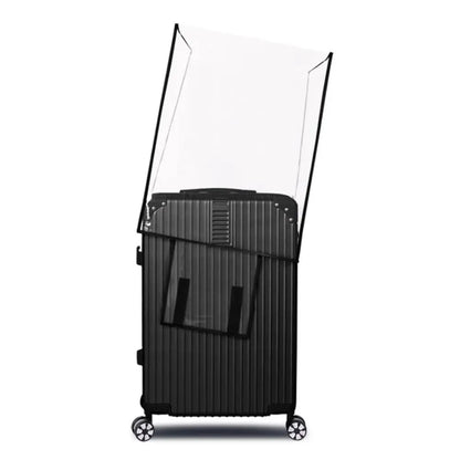 Transparent PVC Luggage Cover - Waterproof, Dustproof Suitcase Protector - Fashionable Travel Accessory