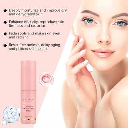 Collagen Multi-Bounce Balm Stick – Instant Wrinkle Removal, Anti-Aging, Firming & Brightening Moisturizer for Dull Skin