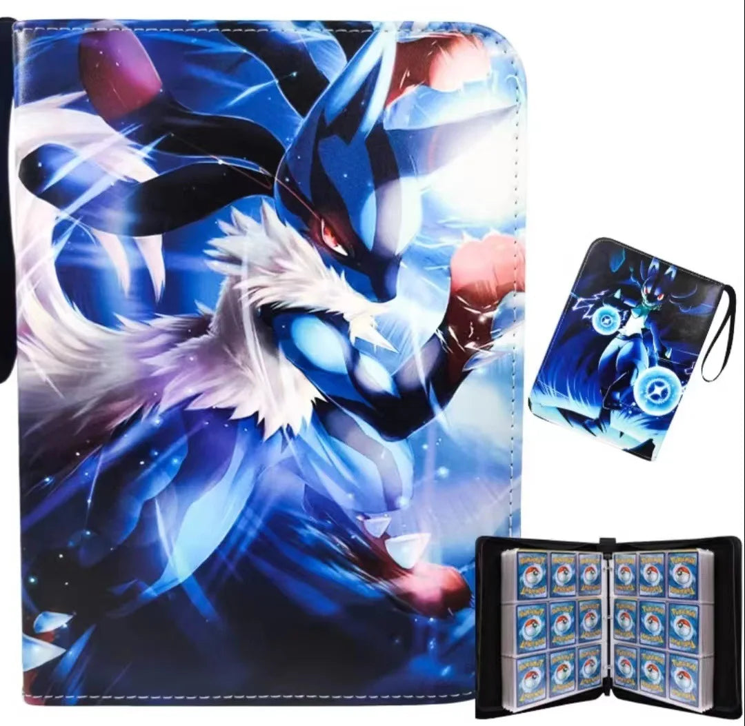 NEW Pokémon Card Album — 400pcs Binder Zipper PU Leather Storage Book for Anime Card Game Collection