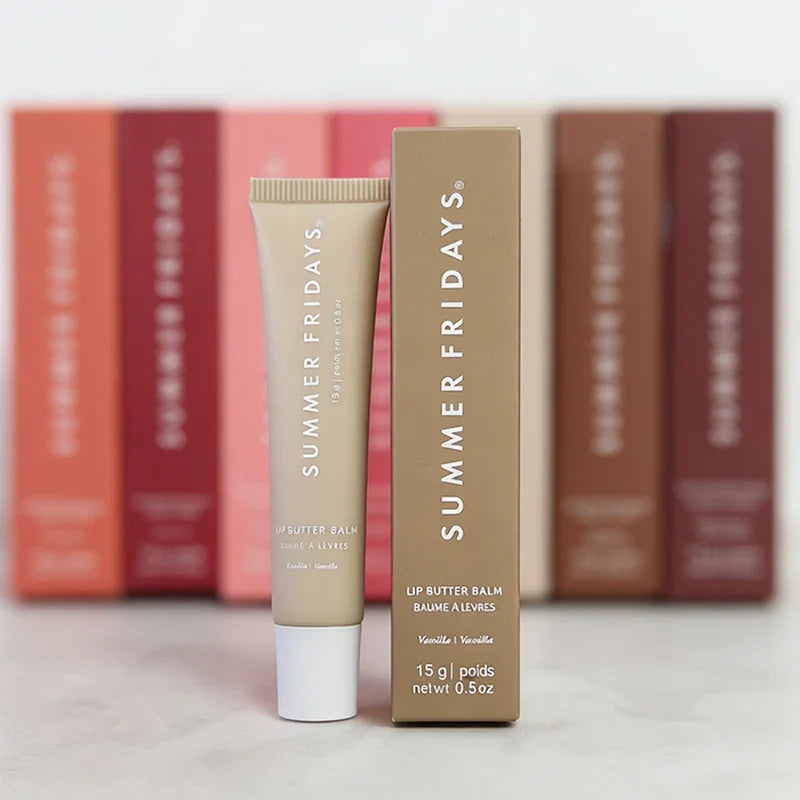 Summer Fridays Lip Balm - Moisturizing Glossy Lip Oil with Vanilla Pink Sugar & Guava Shine