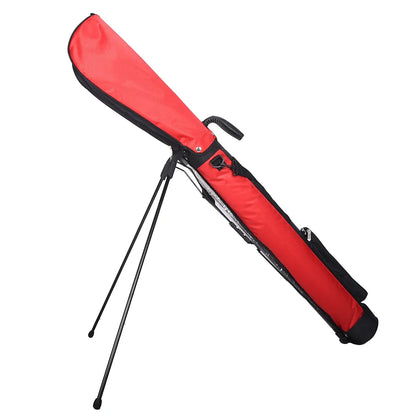 Lightweight Golf Club Bag with Bracket - Waterproof Stand Carry Bag, Golf Gun Rack Design