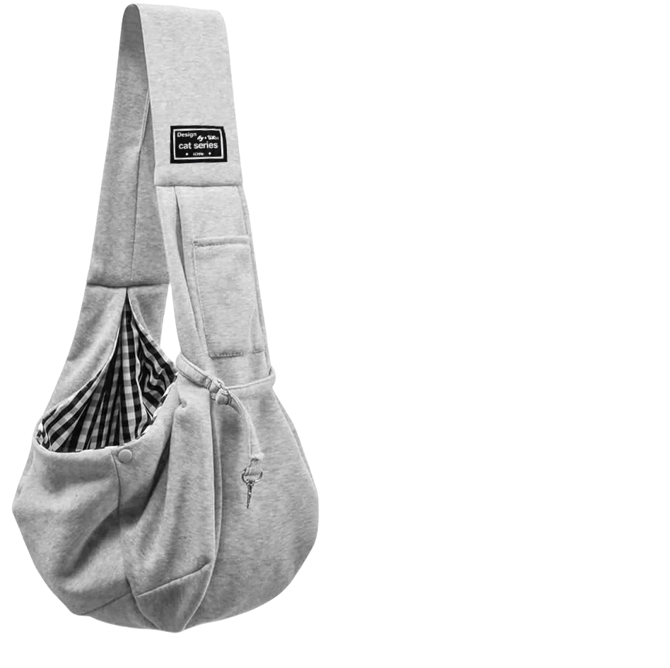 Cotton Comfortable Dog Bag – Pet Crossbody Shoulder Sling for Outdoor Travel, Portable Cat & Puppy Carrying Supplies