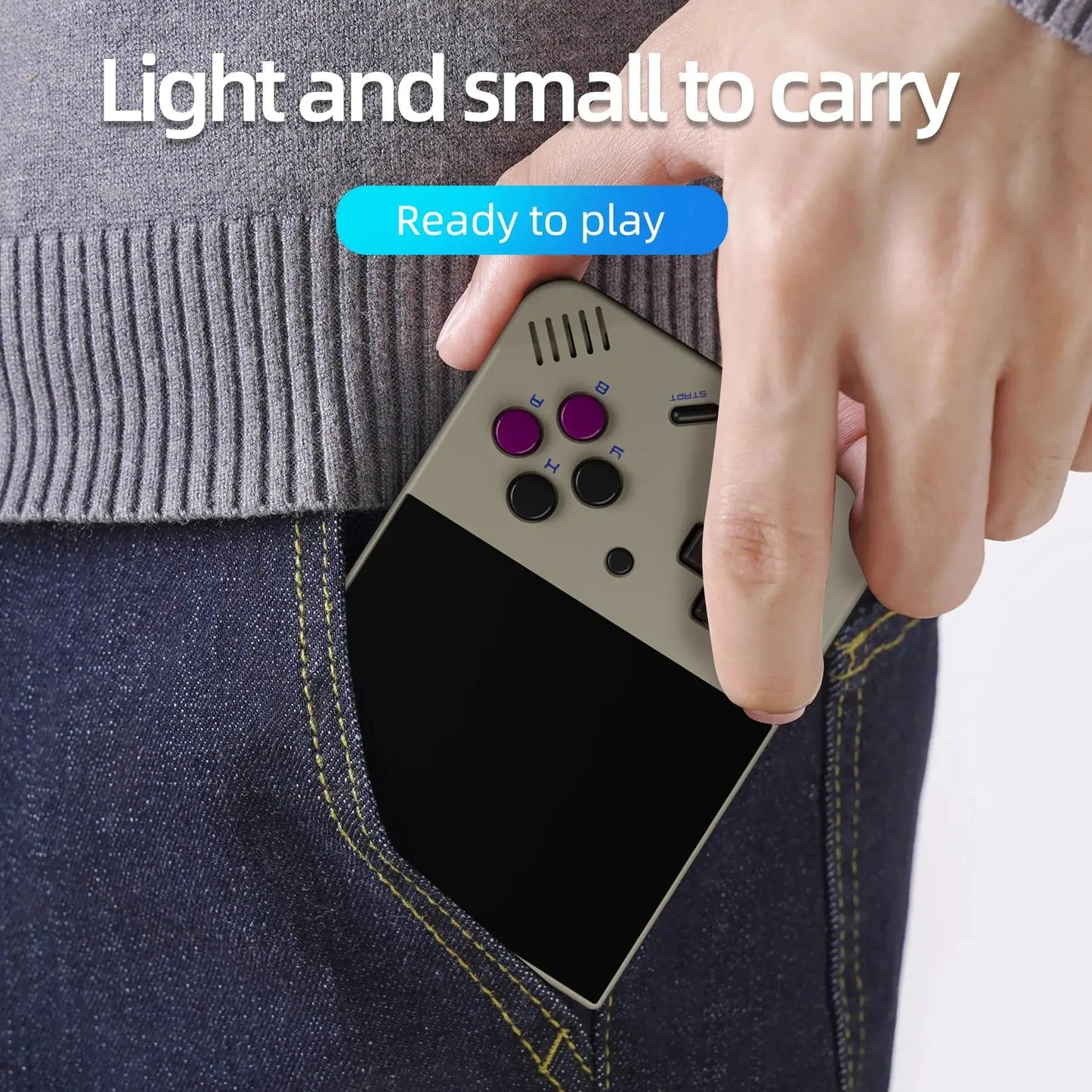 Discover Gaming Nostalgia with MIYOO Mini Plus Portable Retro Handheld Game Console V2 - 3.5 Inch IPS Screen Classic Video Game Console with Linux System
