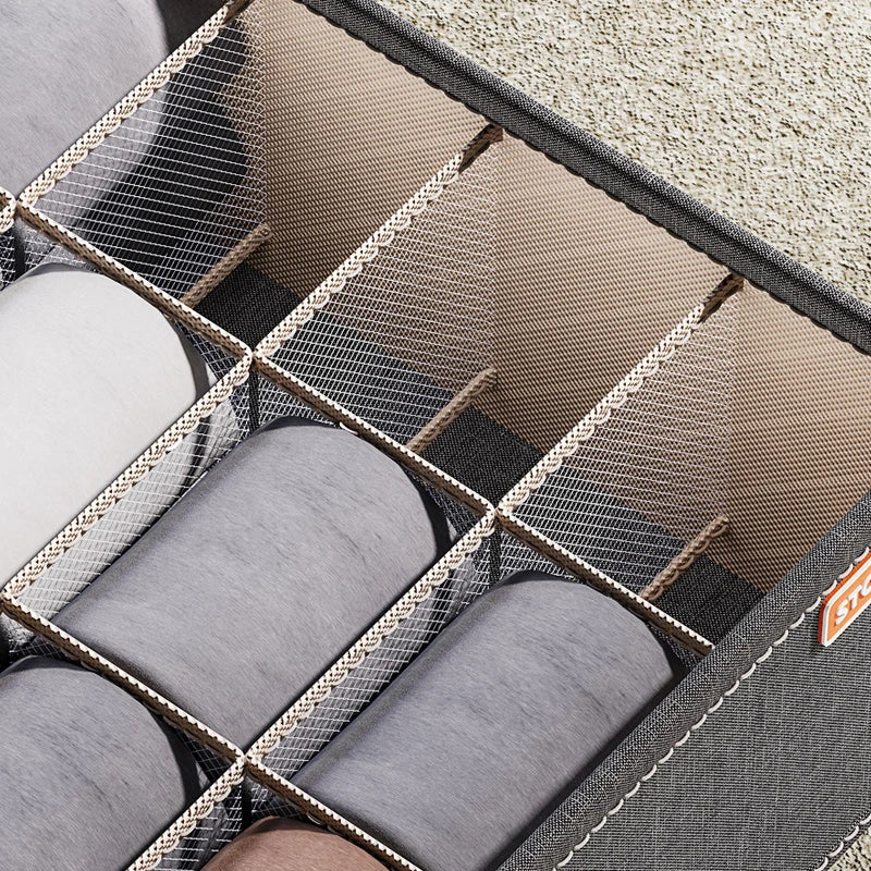 Underwear & Socks Organizer Storage Box – Cabinet Drawer Clothes Organizer for Household Classified Storage