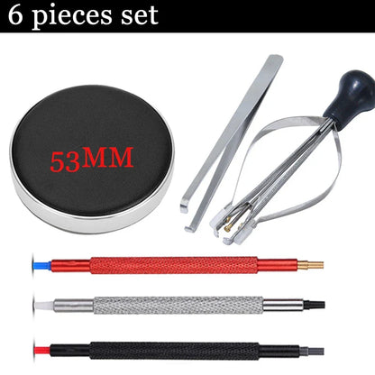 Watch Hand Presser Pusher Set — 3/5/6/9PCS Double-Ended Needle Pen Tools for Watchmakers & Repair
