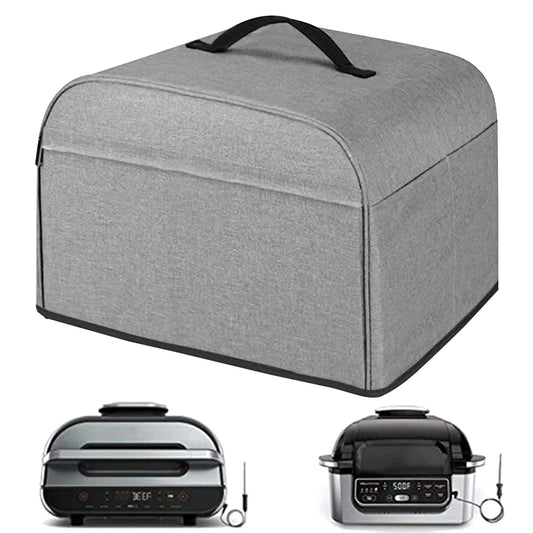 Durable Air Fryer Dust Cover Compatible with AG301, AG302, AG400 - Waterproof with Storage Pockets and Handle