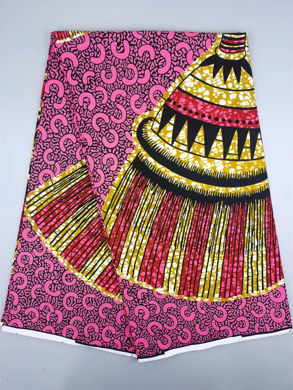 2025 African Wax Fabric - High Quality Cotton Nigerian Ankara Batik Print Material for Sewing & Dresses