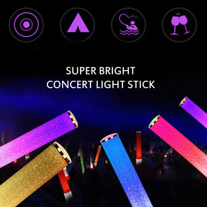 15 Color-Changing Glow Sticks: 3W Battery Powered with DMX Remote Control - Perfect for Concerts, Parties, and Celebrations