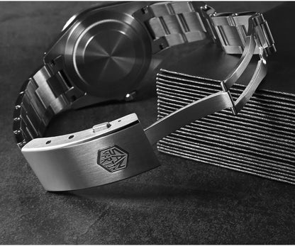 San Martin Fly Adjustable Clasp — 16mm Watch Bracelet Buckle Folding Clasp (Non-Universal)